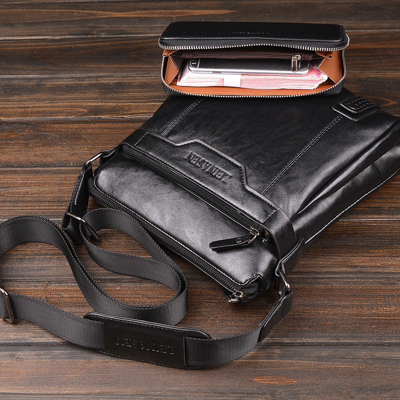 Stylish & Functional Men’s Messenger Bag – Perfect for Work, Travel & Everyday Use - Minerva Mart