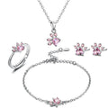 Paw Print Ring Set for Pet Lovers - Minerva Mart