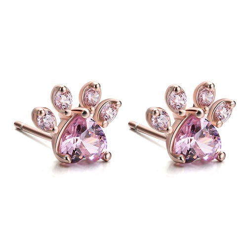 Paw Print Ring Set for Pet Lovers - Minerva Mart