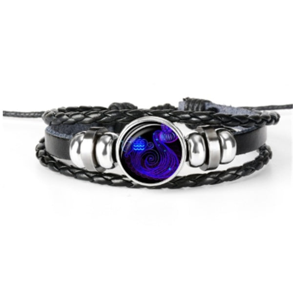 Braided Zodiac Constellation Bracelet – For Men, Women & Kids