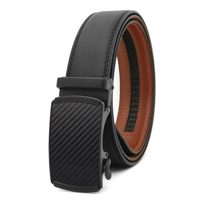 Men's Business Automatic Belt Twill Buckle - Minerva Mart