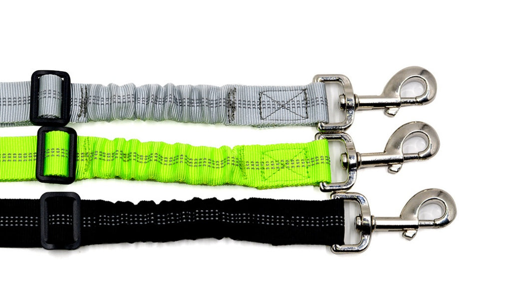 Adjustable Dog Car Seat Belt – Reflective, Elastic, and Secure Travel Harness Lead