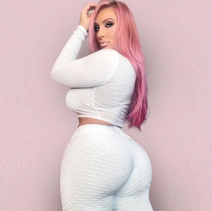 Booty Lifting Anti Cellulite Scrunch Leggings - Minerva Mart