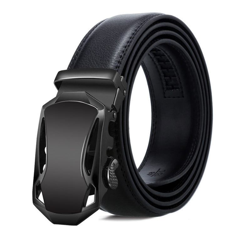 Men’s Automatic Buckle Belt – Classic Business Trouser Belt