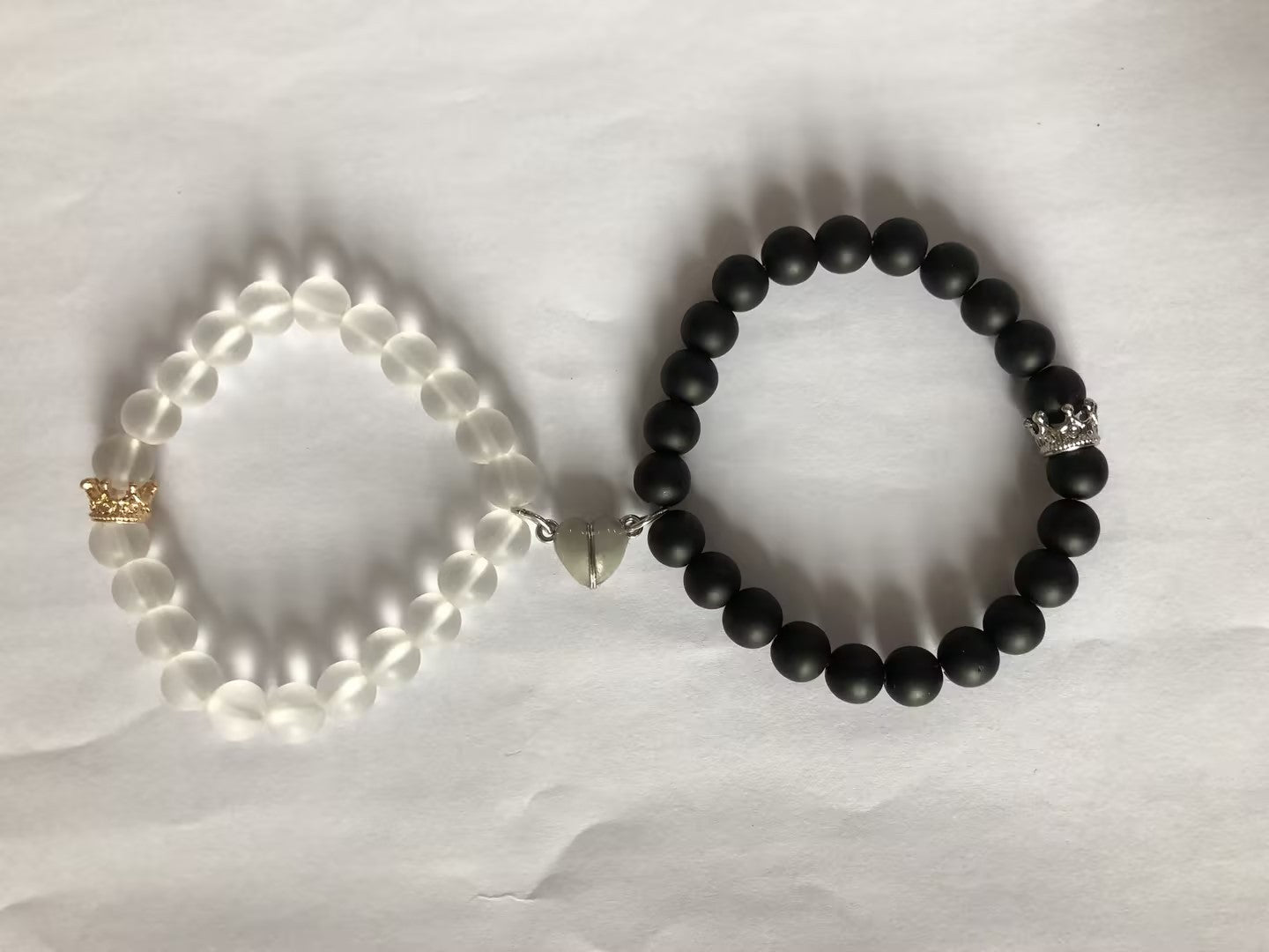 ✨ Glow-in-the-Dark Couple Bracelets – A Magical Bond That Shines Bright! ✨ - Minerva Mart