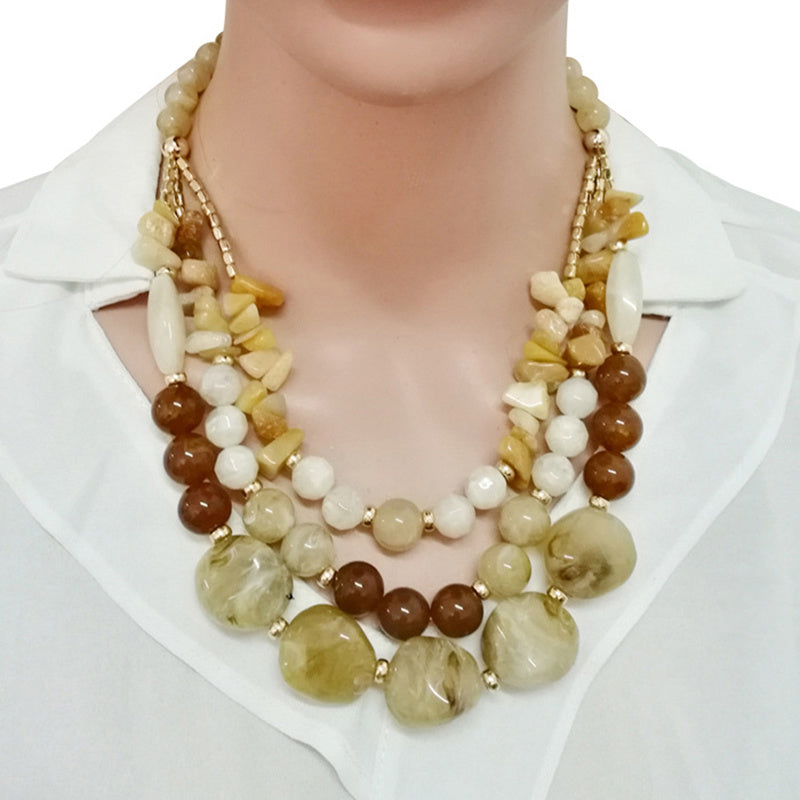 Elegant African Beaded Jewelry Set – Traditional Bridal Wedding Accessories