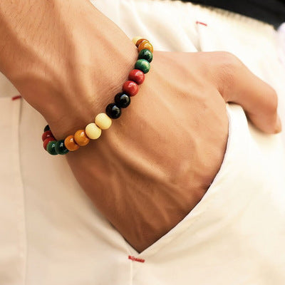 Unisex Healing Stone Bracelet – Chakra Balance & Energy Beads - Minerva Mart