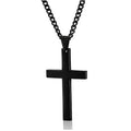 Men’s Classic Cross Pendant – Stainless Steel Fashion Necklace