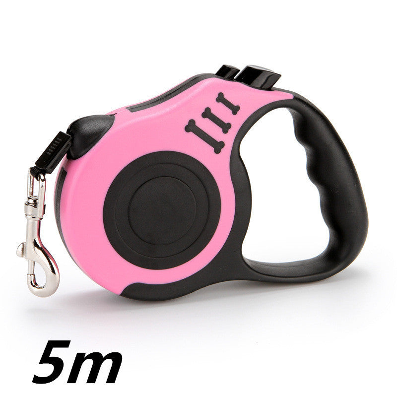 Automatic Retractable Dog Leash – Telescopic Traction Rope - Minerva Mart