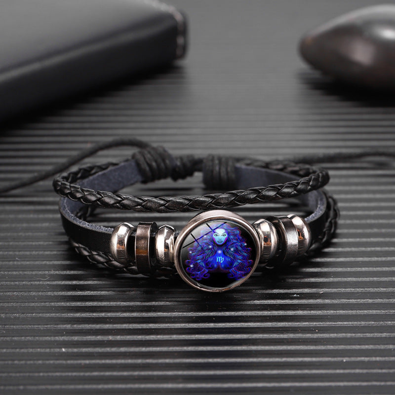 Braided Zodiac Constellation Bracelet – For Men, Women & Kids