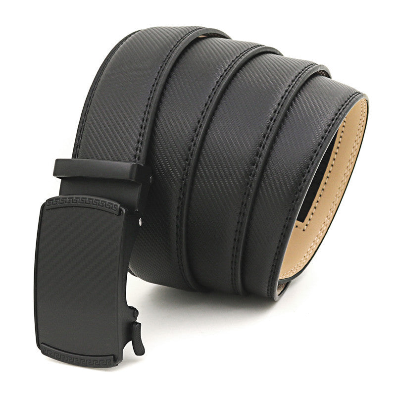 Men's Business Automatic Belt Twill Buckle - Minerva Mart