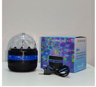 LED Star Galaxy Projector Lamp – Rotating Disco Light for Bedroom & Party Vibes