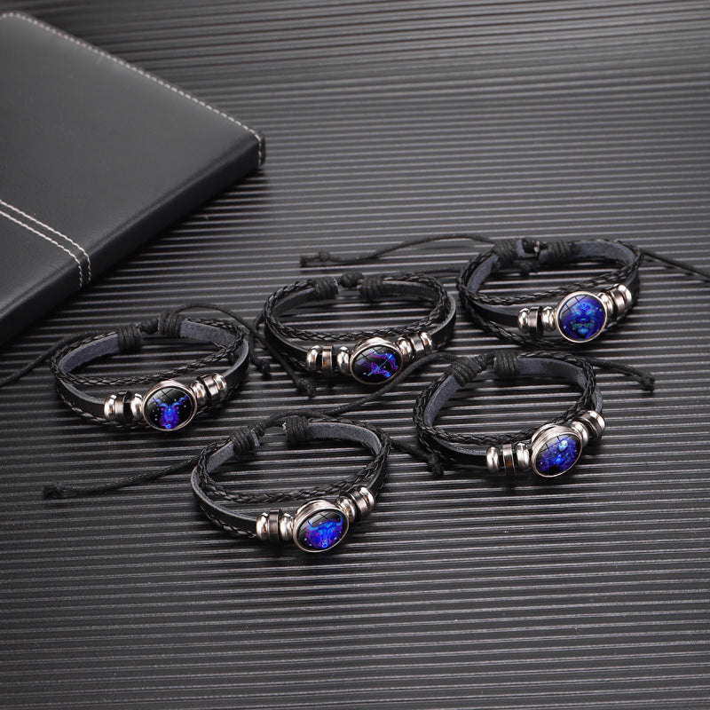 Braided Zodiac Constellation Bracelet – For Men, Women & Kids