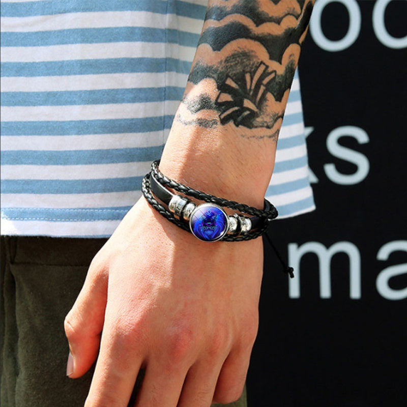 Braided Zodiac Constellation Bracelet – For Men, Women & Kids