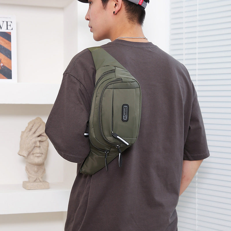 Men’s Waterproof Tactical Waist & Crossbody Bag – Rugged & Versatile