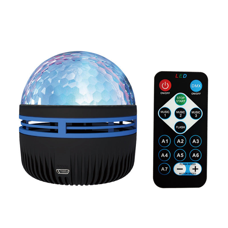 LED Star Galaxy Projector Lamp – Rotating Disco Light for Bedroom & Party Vibes