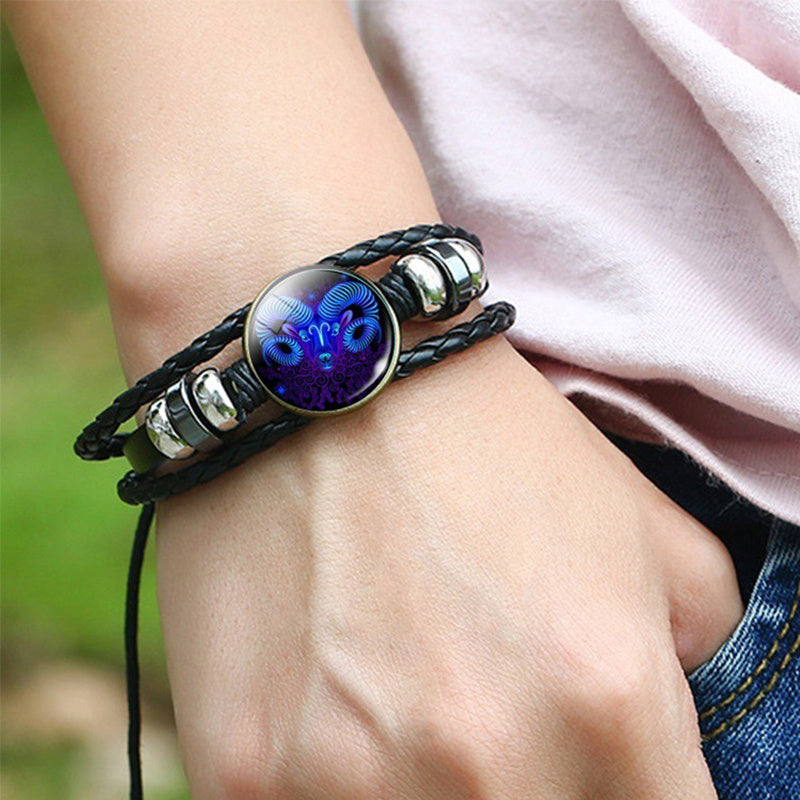 Braided Zodiac Constellation Bracelet – For Men, Women & Kids