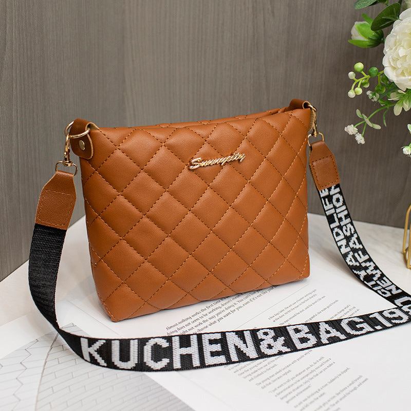 Elegant Quilted Crossbody Bag – Trendy Chain Shoulder Purse for Women