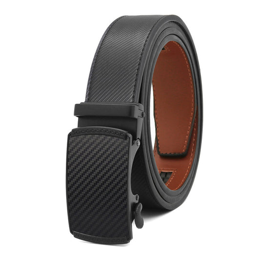 Men's Business Automatic Belt Twill Buckle - Minerva Mart