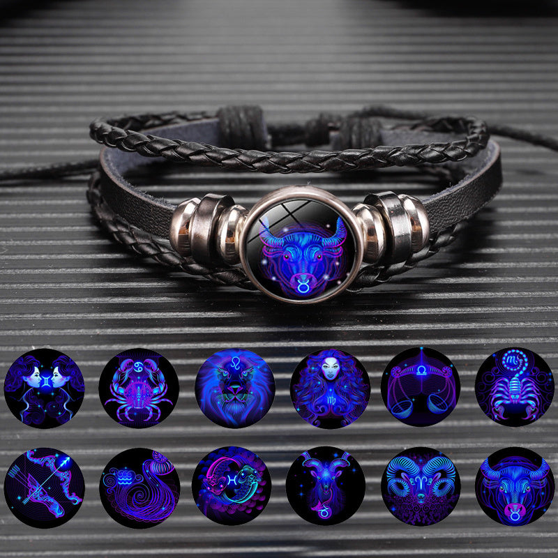 Braided Zodiac Constellation Bracelet – For Men, Women & Kids