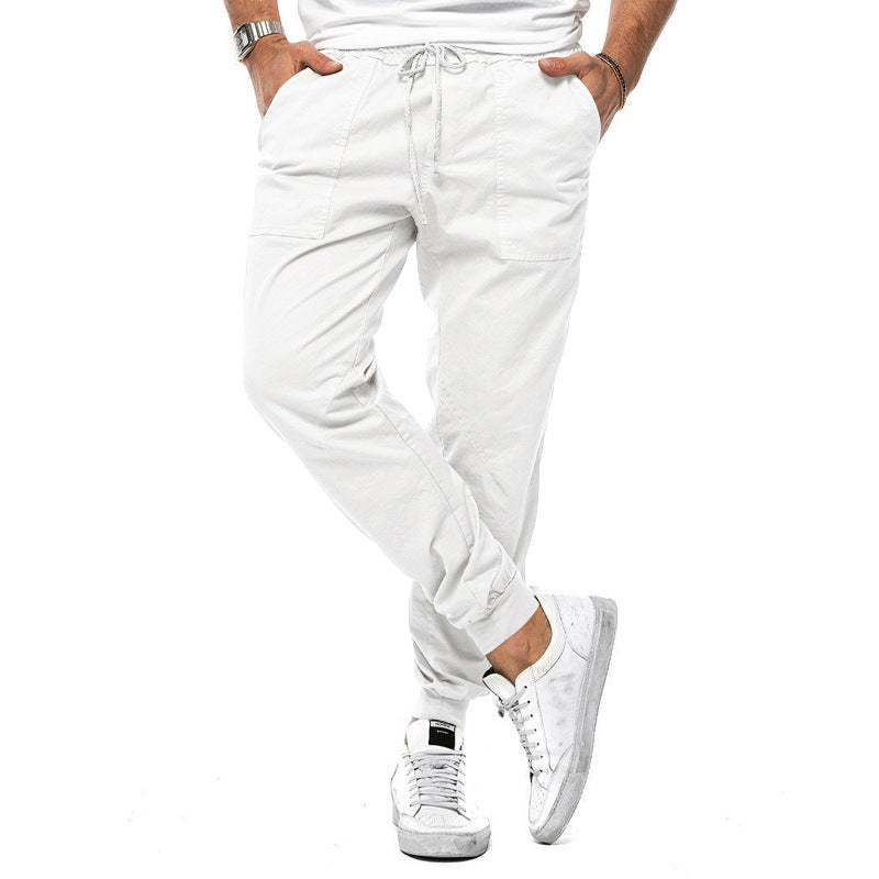 Spring And Autumn Men's Casual Pants Loose Tappered Trousers Leisure Sports Outdoor Overalls - Minerva Mart
