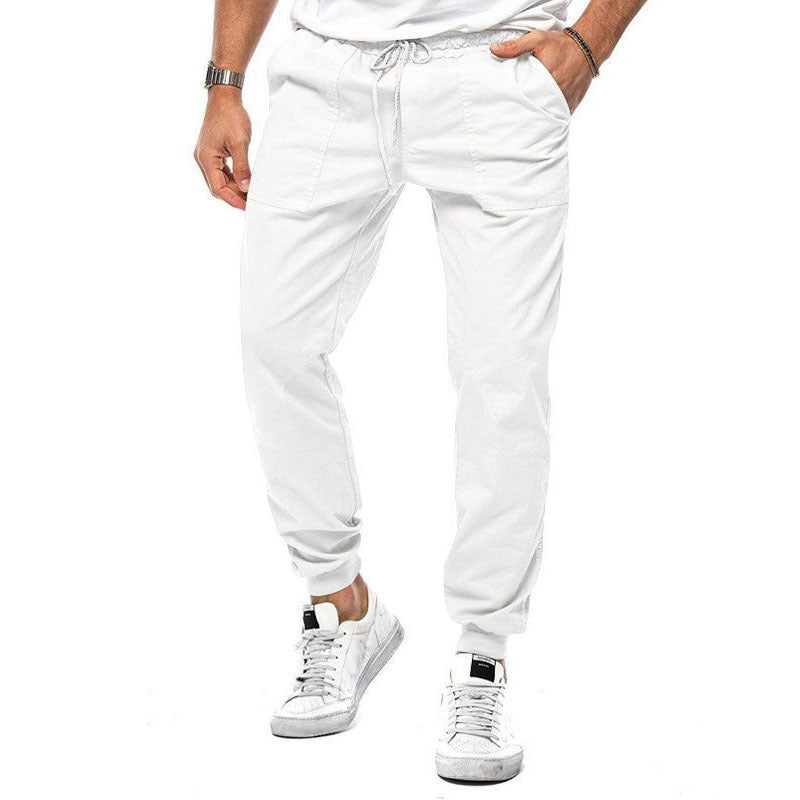 Spring And Autumn Men's Casual Pants Loose Tappered Trousers Leisure Sports Outdoor Overalls - Minerva Mart
