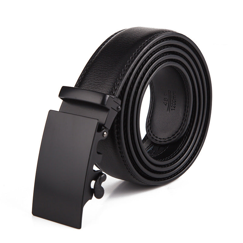 Men’s Automatic Buckle Belt – Classic Business Trouser Belt