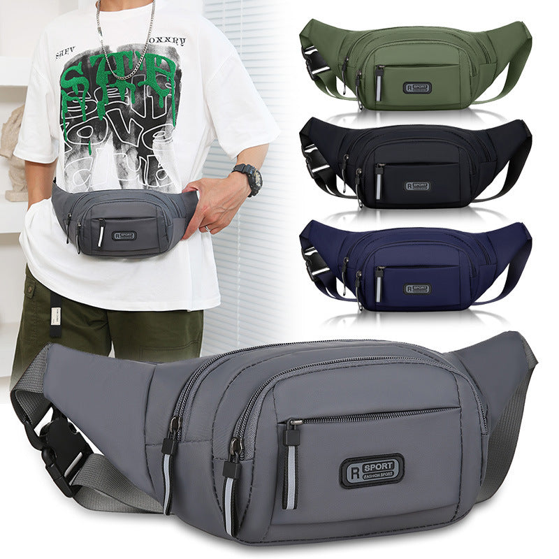 Men’s Waterproof Tactical Waist & Crossbody Bag – Rugged & Versatile