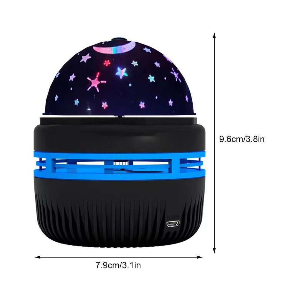 LED Star Galaxy Projector Lamp – Rotating Disco Light for Bedroom & Party Vibes